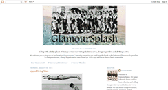 Desktop Screenshot of glamoursplash.com